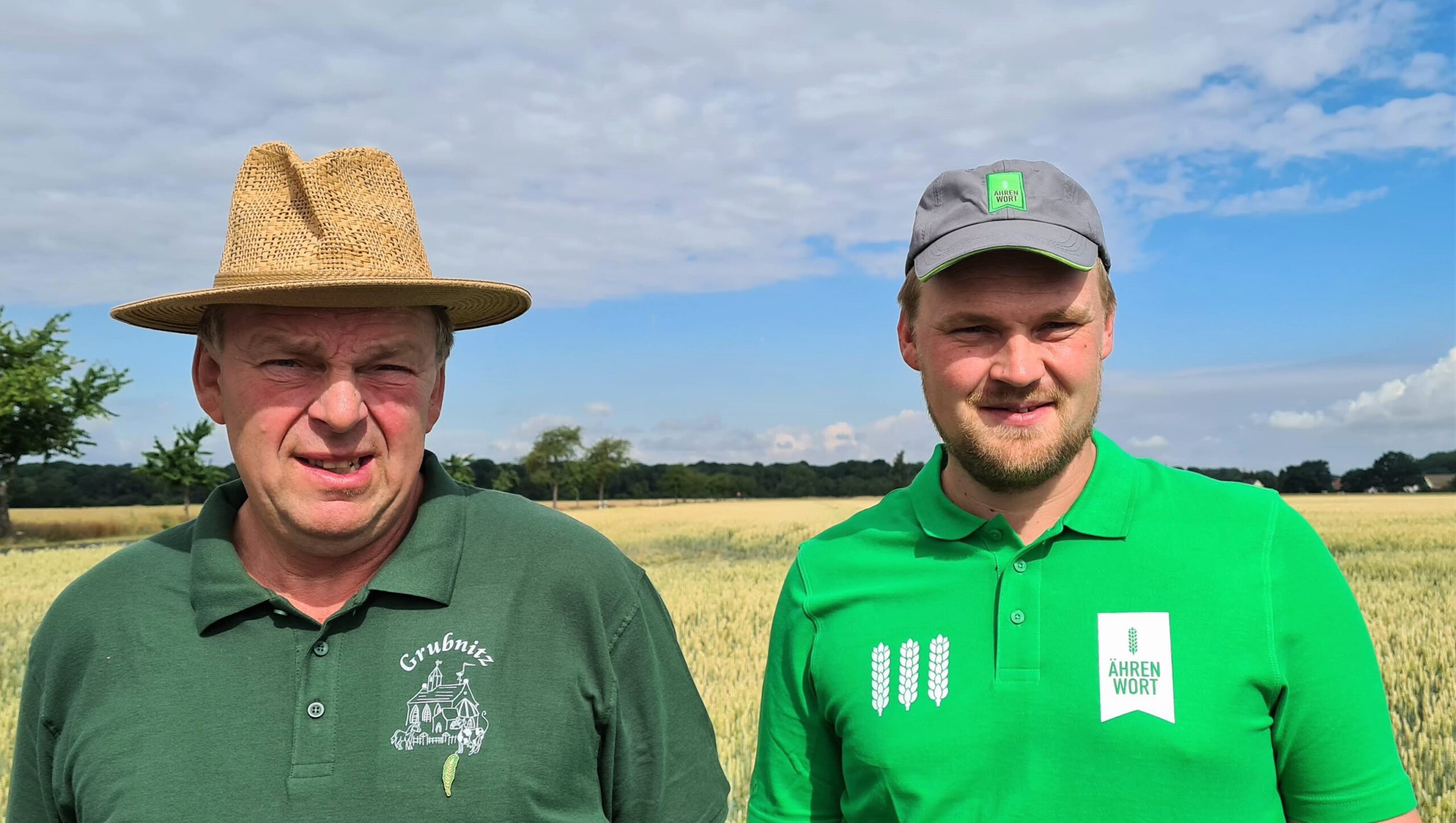 Hartmut Gödicke und sein Sohn Stefan - Landwirte aus Leidenschaft.