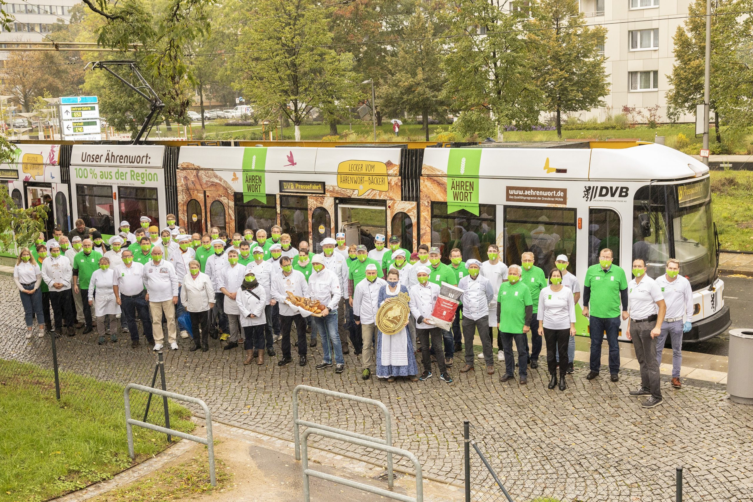 Bäcker, Müller, Landwirte - sie gemeinsam stehen für das Ährenwort-Qualitätsprogramm!